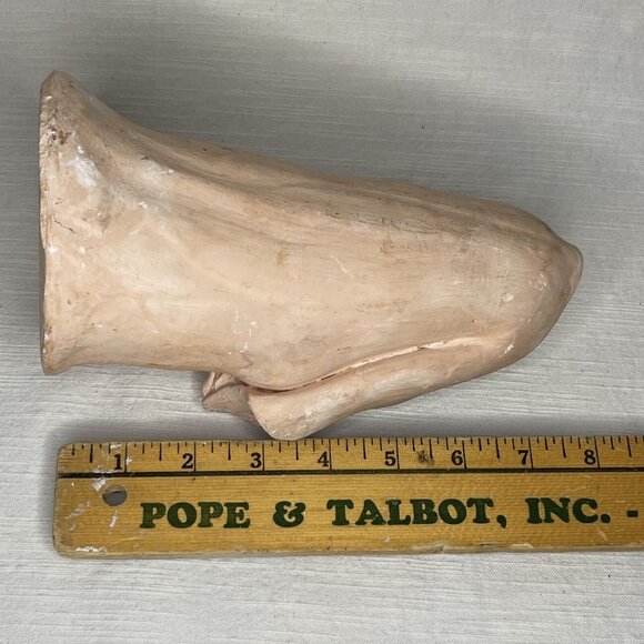 RARE Storyteller Native Greenware Figure Vintage Unpainted 8 inch high - Picture 9 of 13